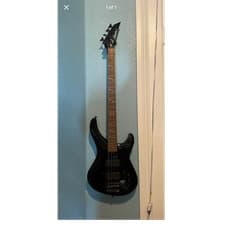 Jackson Concert Bass 4-String Solid Body Electric Bass Guitar Black RH