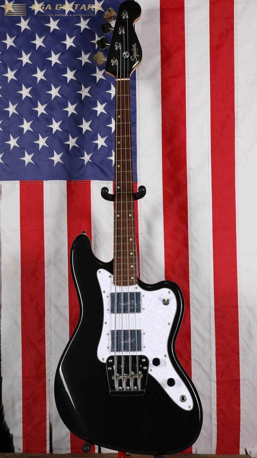 Squier Paranormal Rascal Bass HH - Metallic Black