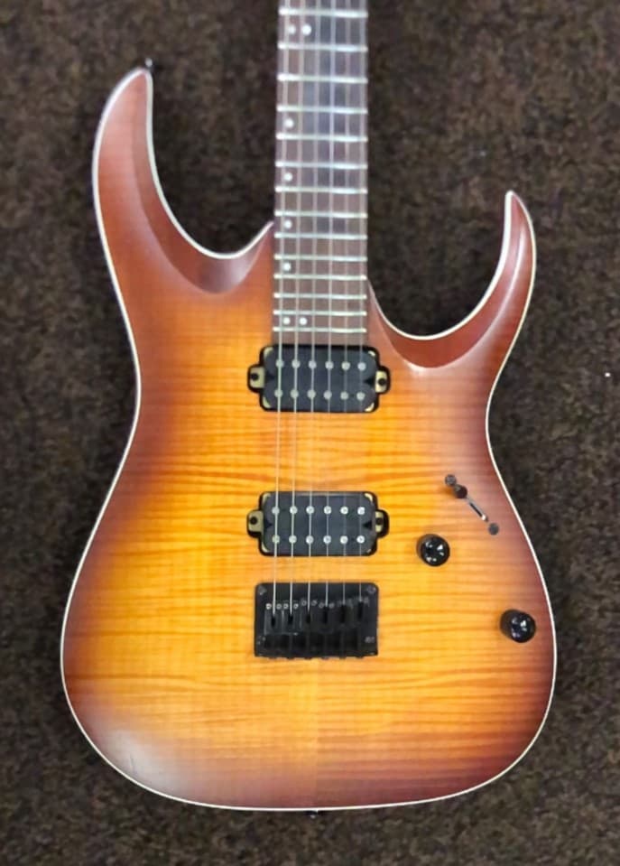 Ibanez RGA42FM - Dragon Eye Burst Flat Electric Guitar - USED - A Must Have!