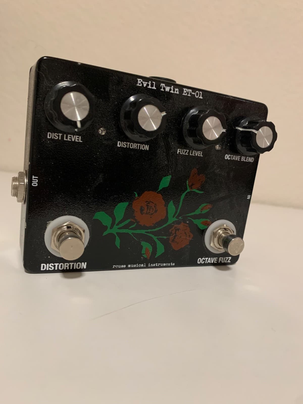 Reuss Evil Twin Mk II Rowland S. Howard Distortion Octave Boutique Guitar Pedal