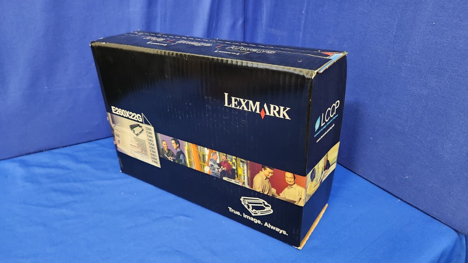Lexmark Drum Kit with Toner Cartridge P/N# E260X22G