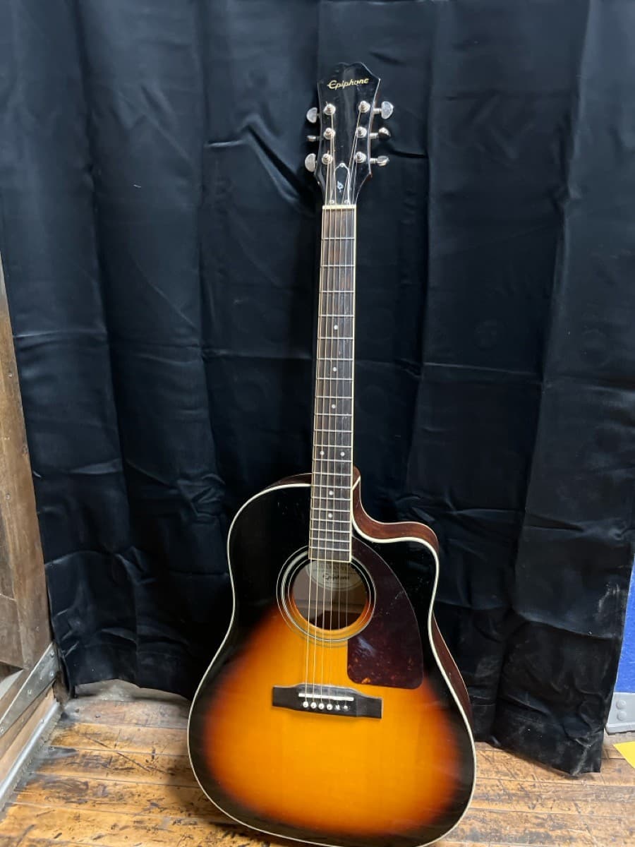 EPIPHONE 6-STRING ACOUSTIC-ELECTRIC GUITAR MODEL AJ-220SCE/VS (H83005444)