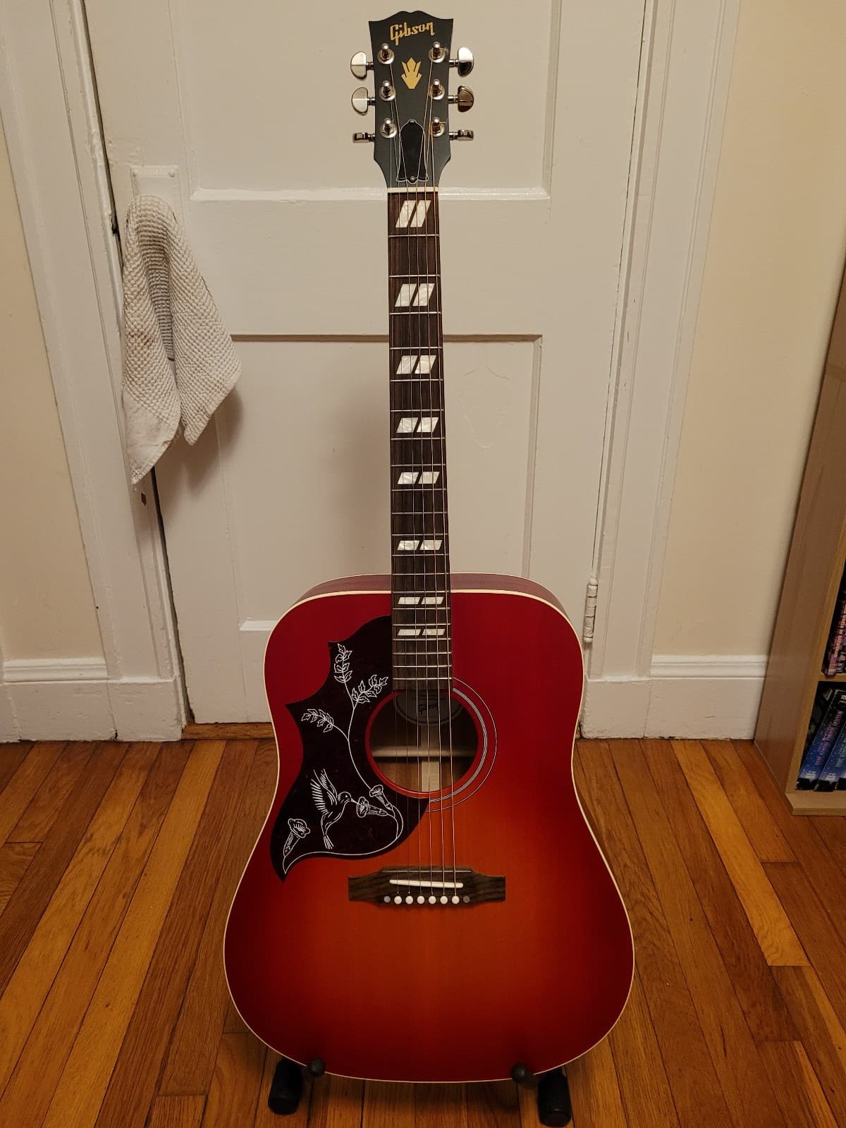 Gibson Hummingbird Special acoustic guitar left handed USA lefty