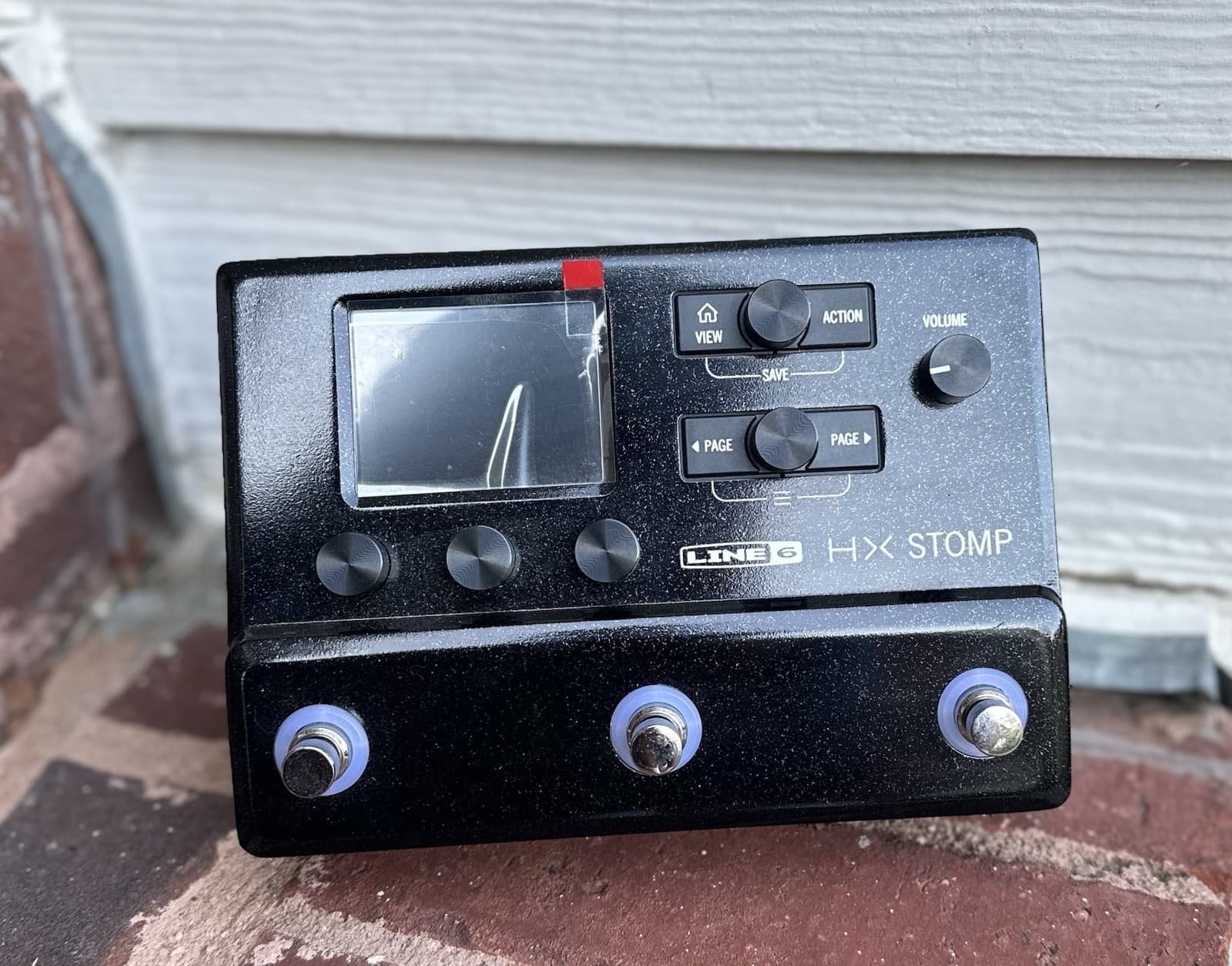 Line 6 HX Stomp + Power Supply | Guitar Multi-Effects Pedal Amp Modeller Helix