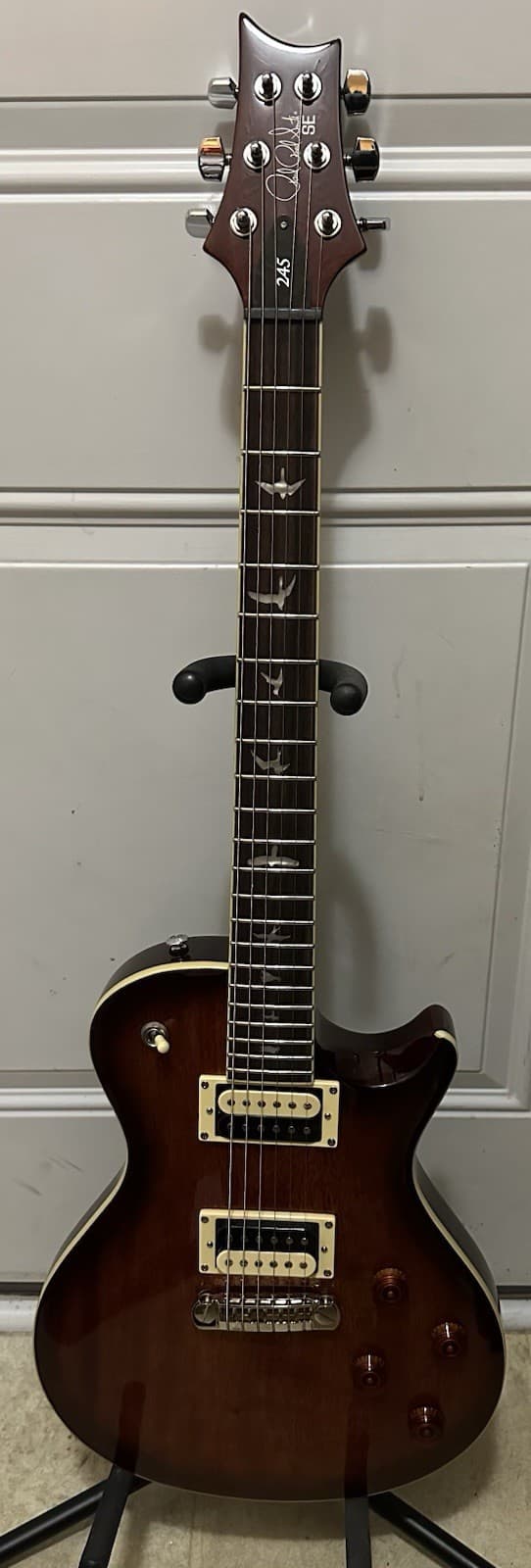 PRS SE 245 Tobacco Sunburst - Mint Condition w/gig bag