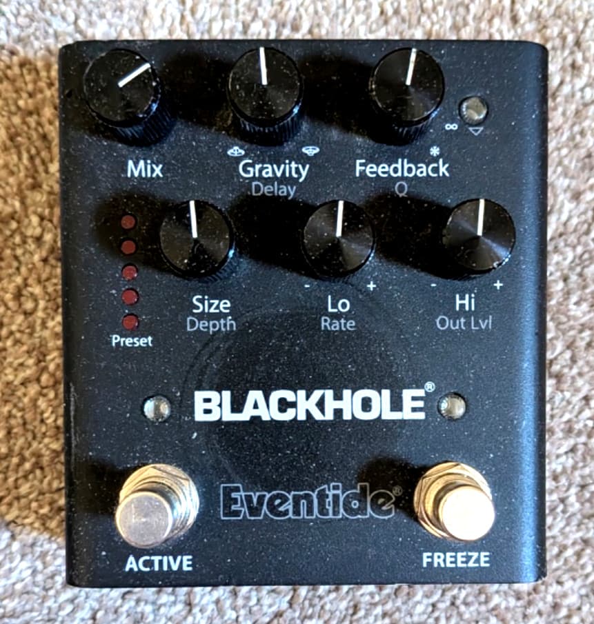 Eventide Blackhole Reverb Guitar Effects Pedal