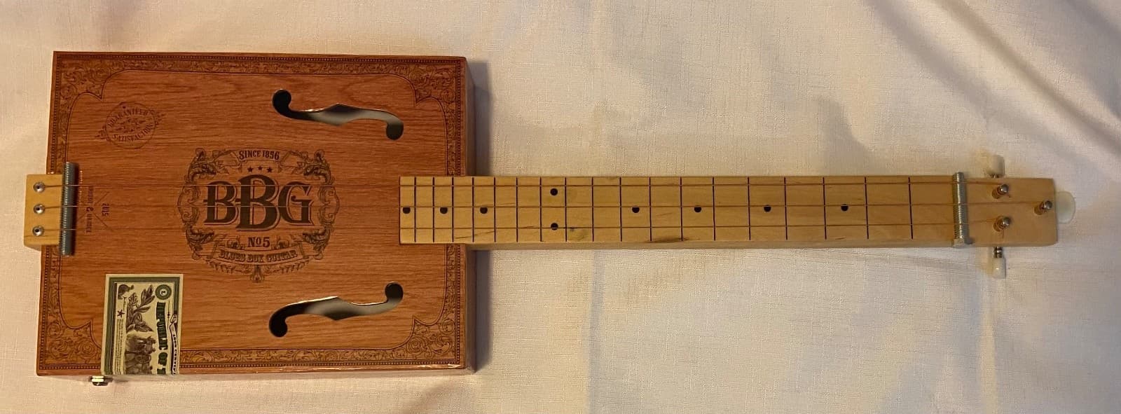 The Electric Blues Box Slide Guitar 🔥 No Carry Case Excellent Condition!