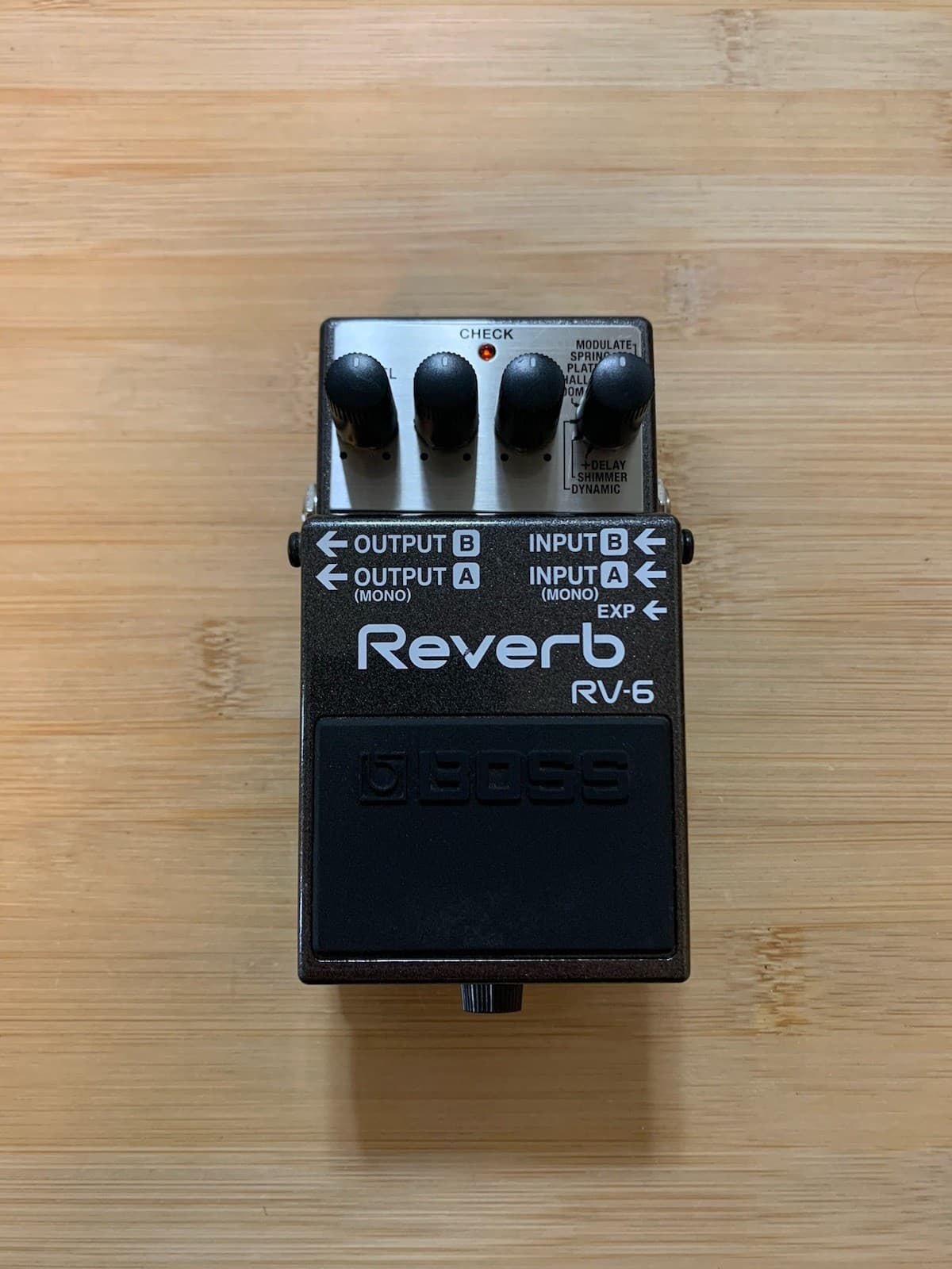 Boss RV-6 Reverb Guitar Pedal