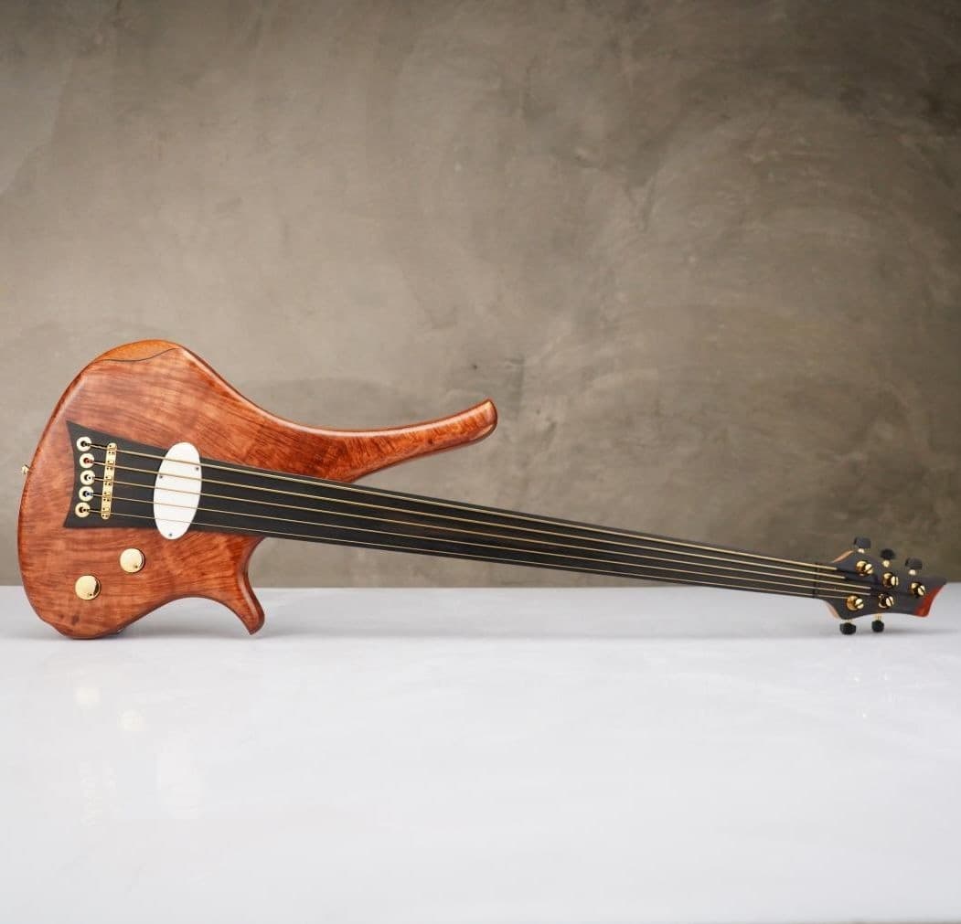 Marleaux Diva 5 String Fretless Bass Guitar w/ Delano X-Tender PIckup #57522