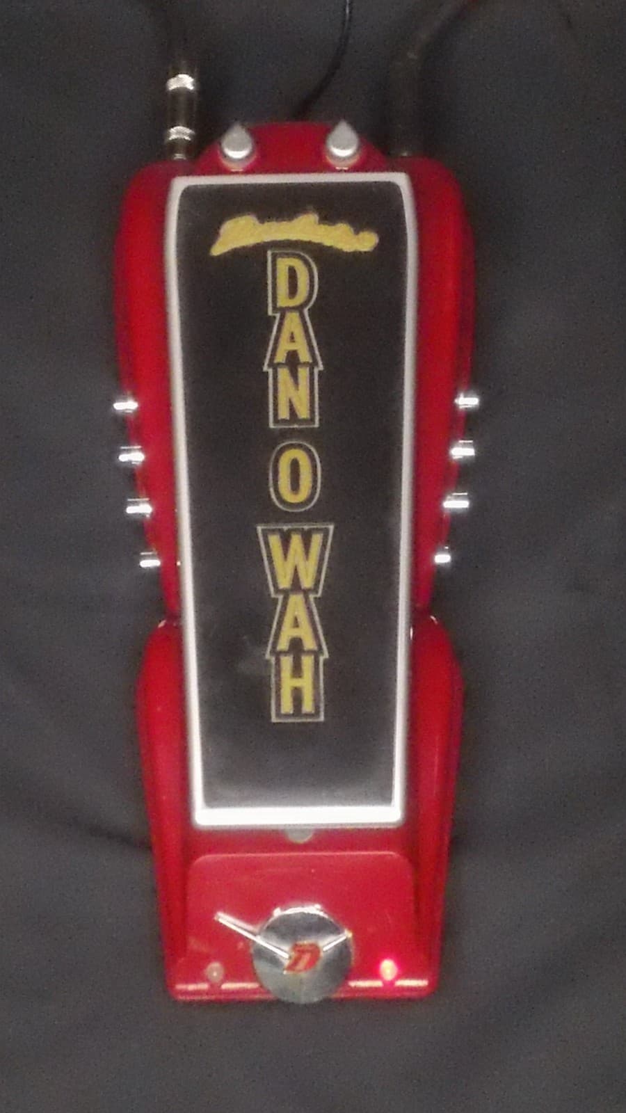 DANELECTRO DAN-O-WAH Wah Guitar Pedal Distortion red DW-1 Used