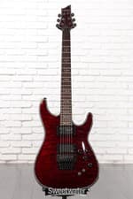 Schecter Hellraiser C-1 FR S Electric Guitar - Black Cherry