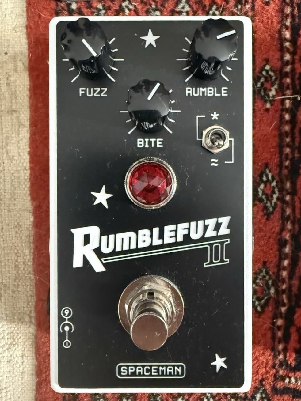Spaceman Rumblefuzz II Fuzz Boutique Effects Pedal Electric Guitar Bass OD