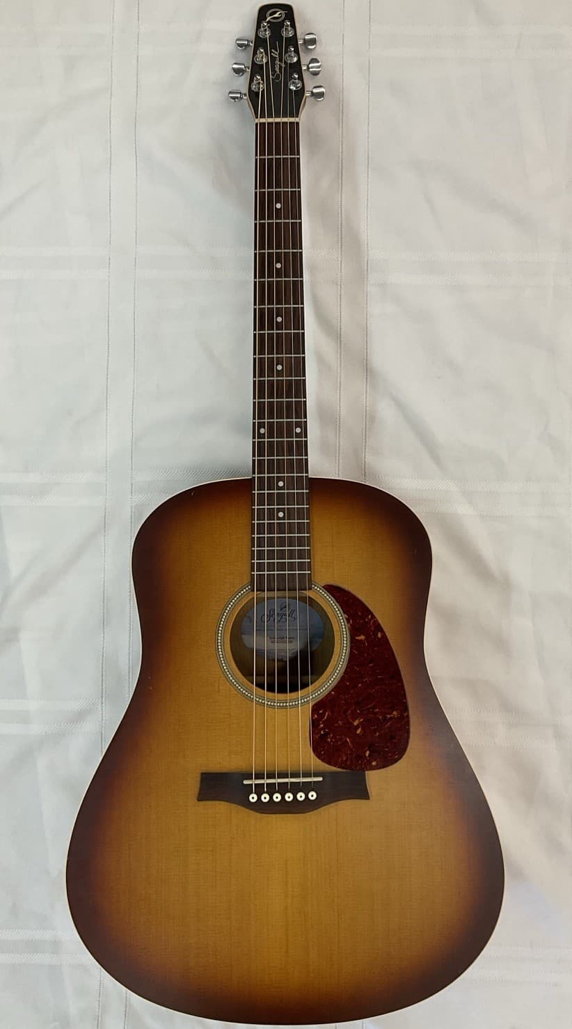 Seagull Entourage Rustic Folk Size Acoustic Guitar, Rustic Burst - SF