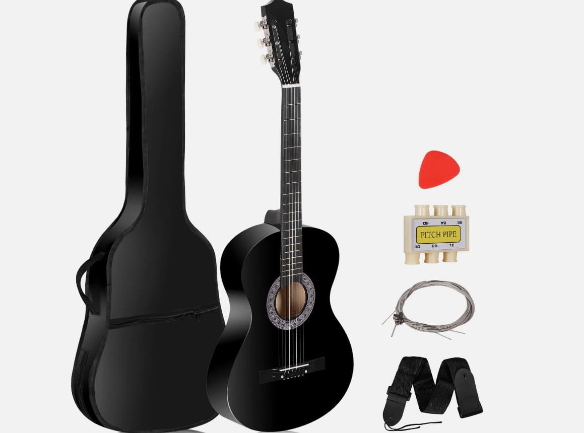 30-inch Beginner Acoustic Guitar Package - Starter Bundle Kit & Accessories