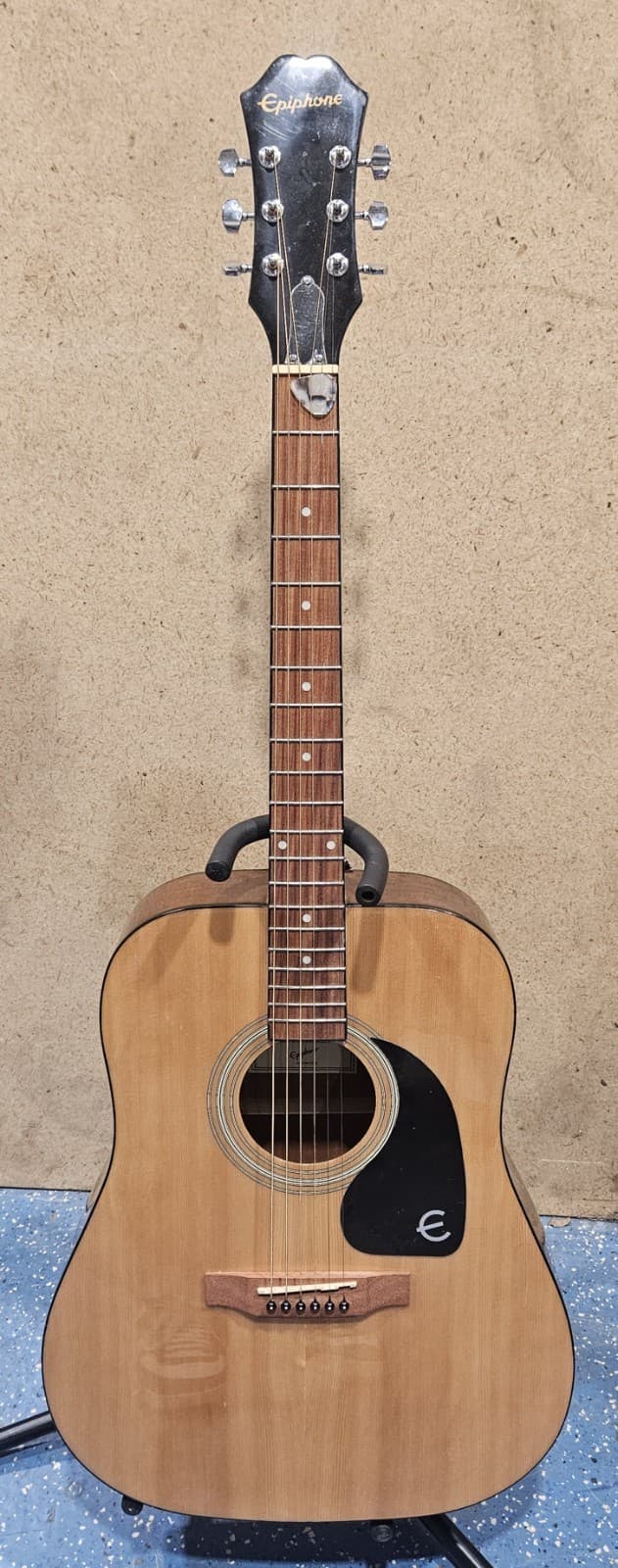 Epiphone DR-100NA RH 6-String Dreadnought Acoustic Guitar - READ