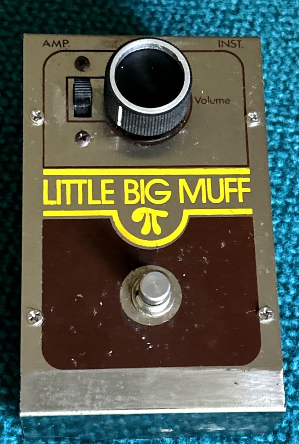 1970s Vintage : LITTLE BIG MUFF "Electro-Harmonix" GUITAR effects PEDAL (as is)