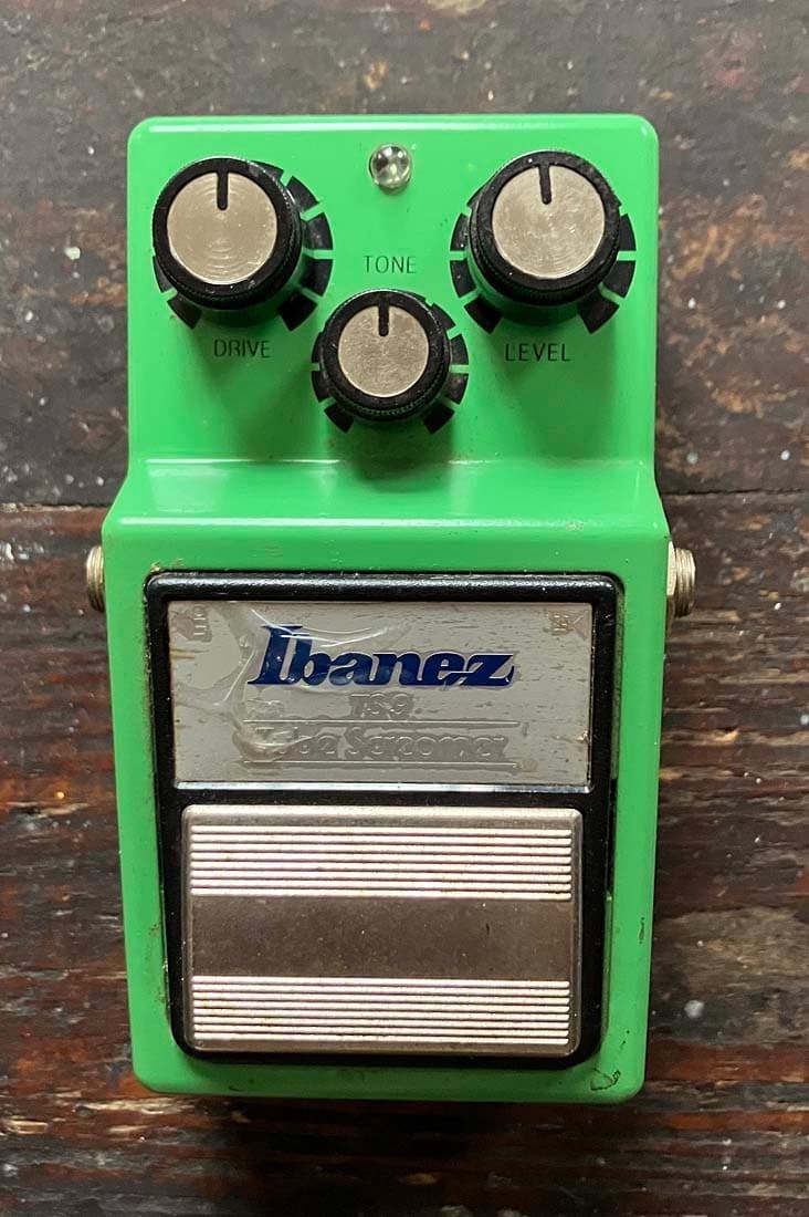Ibanez TS9 Tube Screamer Overdrive Pedal for Electric Guitar Made in Japan