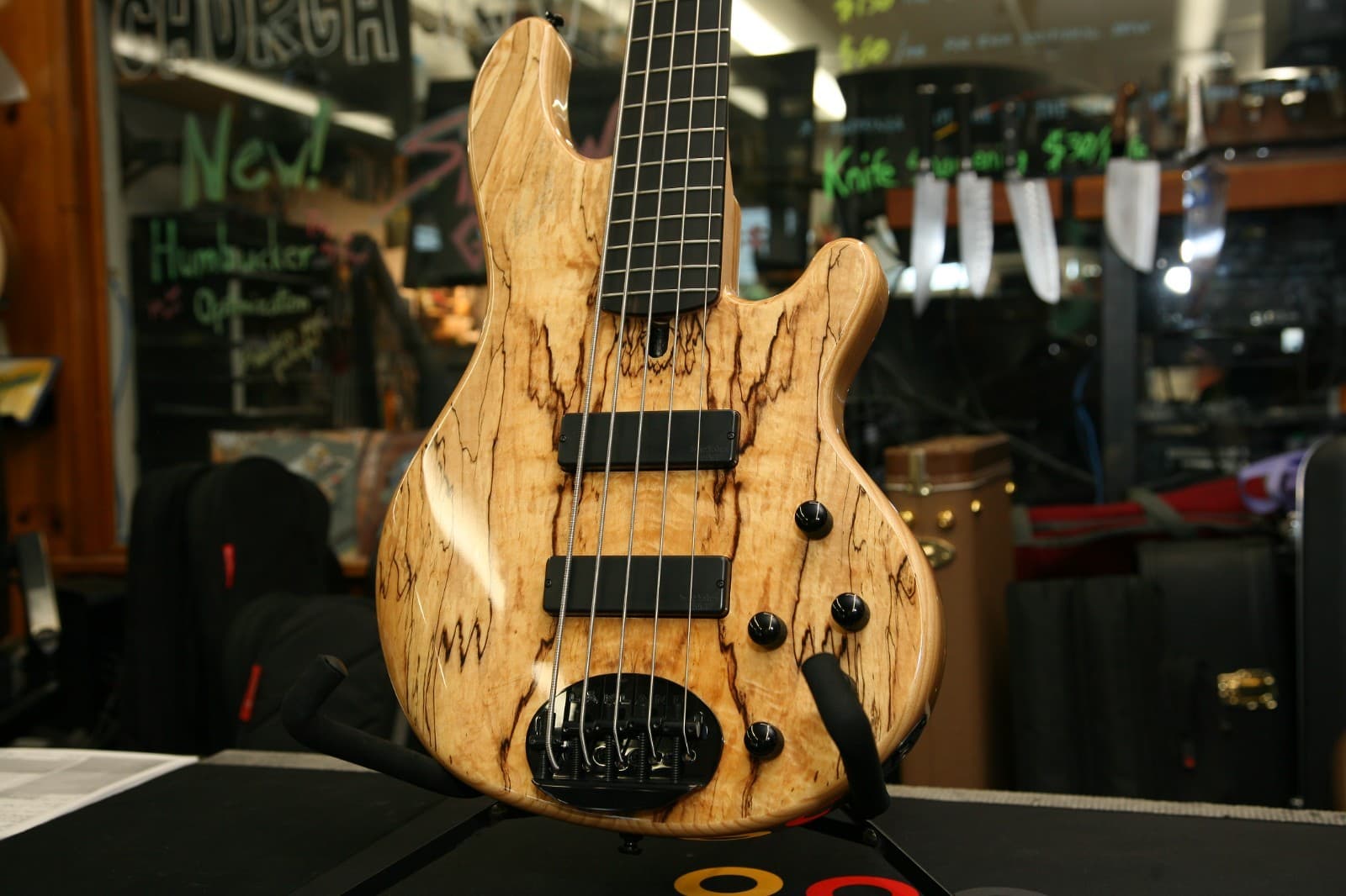 Lakland 55-01 Deluxe Spalted Maple 5-String Bass