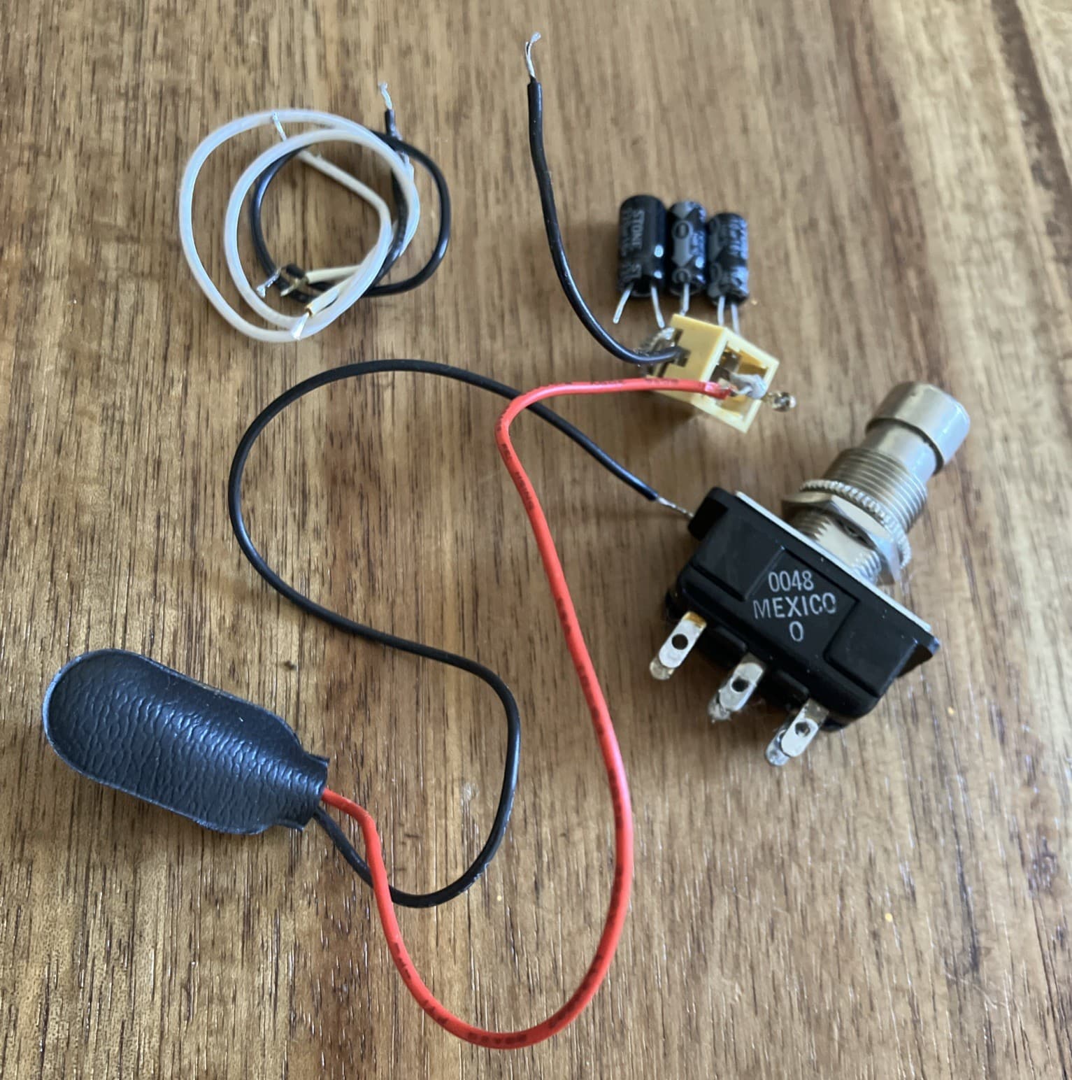 EHX Vintage Electro Harmonix Guitar Pedal Parts Footswitch Jack Small Stone