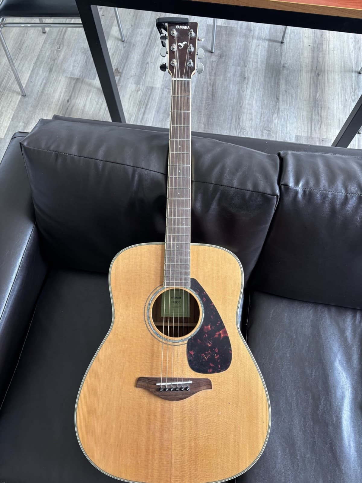 Yamaha FG830 Dreadnought Acoustic Guitar - Natural