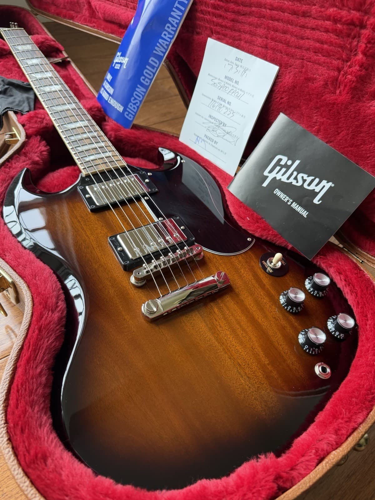 2019 Gibson SG ‘61 Standard - Tobacco Burst