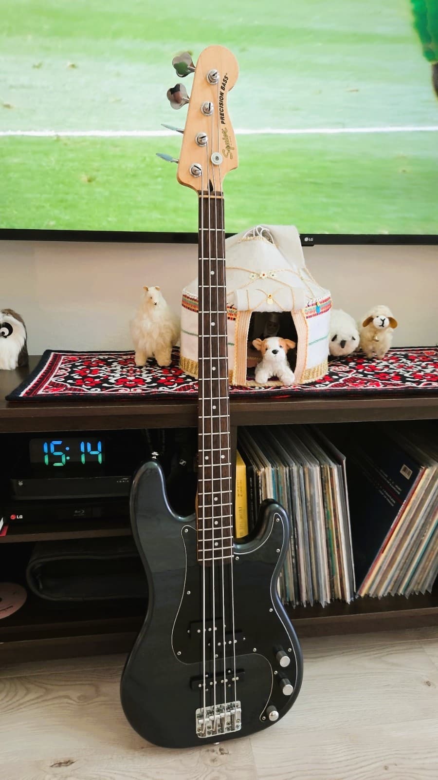 Squier Affinity Precision Bass PJ 2022 Charcoal Frost Metallic
