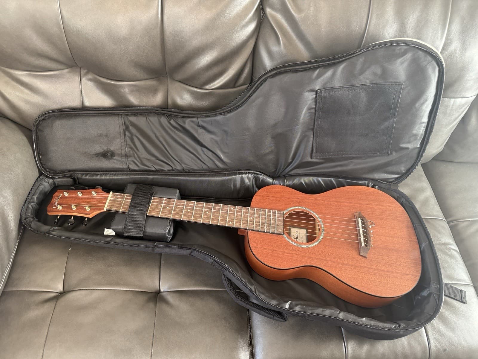 Cordoba Mini II MH Nylon String Acoustic Guitar - Mahogany w/ case Kids & Adults