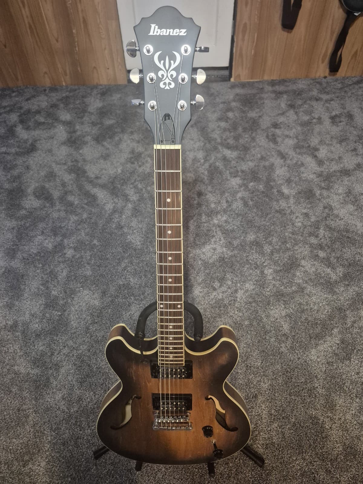 Ibanez Artcore AS53-TF Semi-Hollow Electric Guitar Brown 6-String 22 Frets