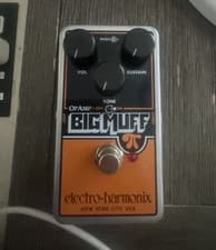 Electro-Harmonix Op-Amp Big Muff Pi Fuzz Analog Pedal for Electric Guitar
