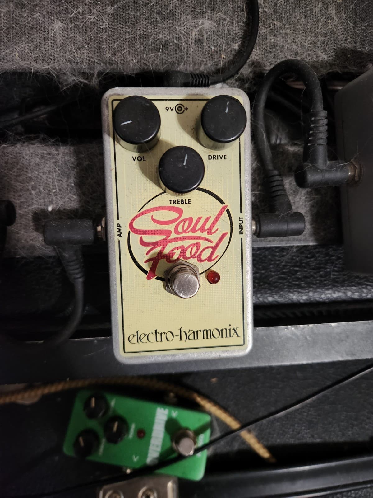 Electro-Harmonix Soul Food Distortion/Fuzz/Overdrive Guitar Effect Pedal