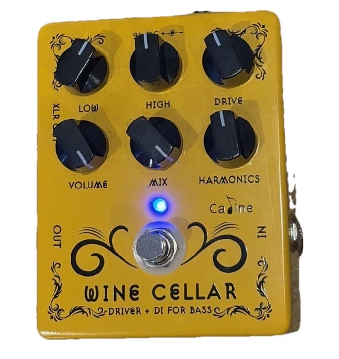 Caline CP-60 Wine Cellar Bass Driver Guitar Effects Pedal True Bypass