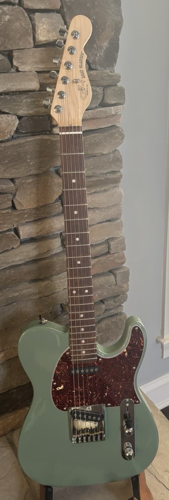G&L Asat Classic Matcha Green