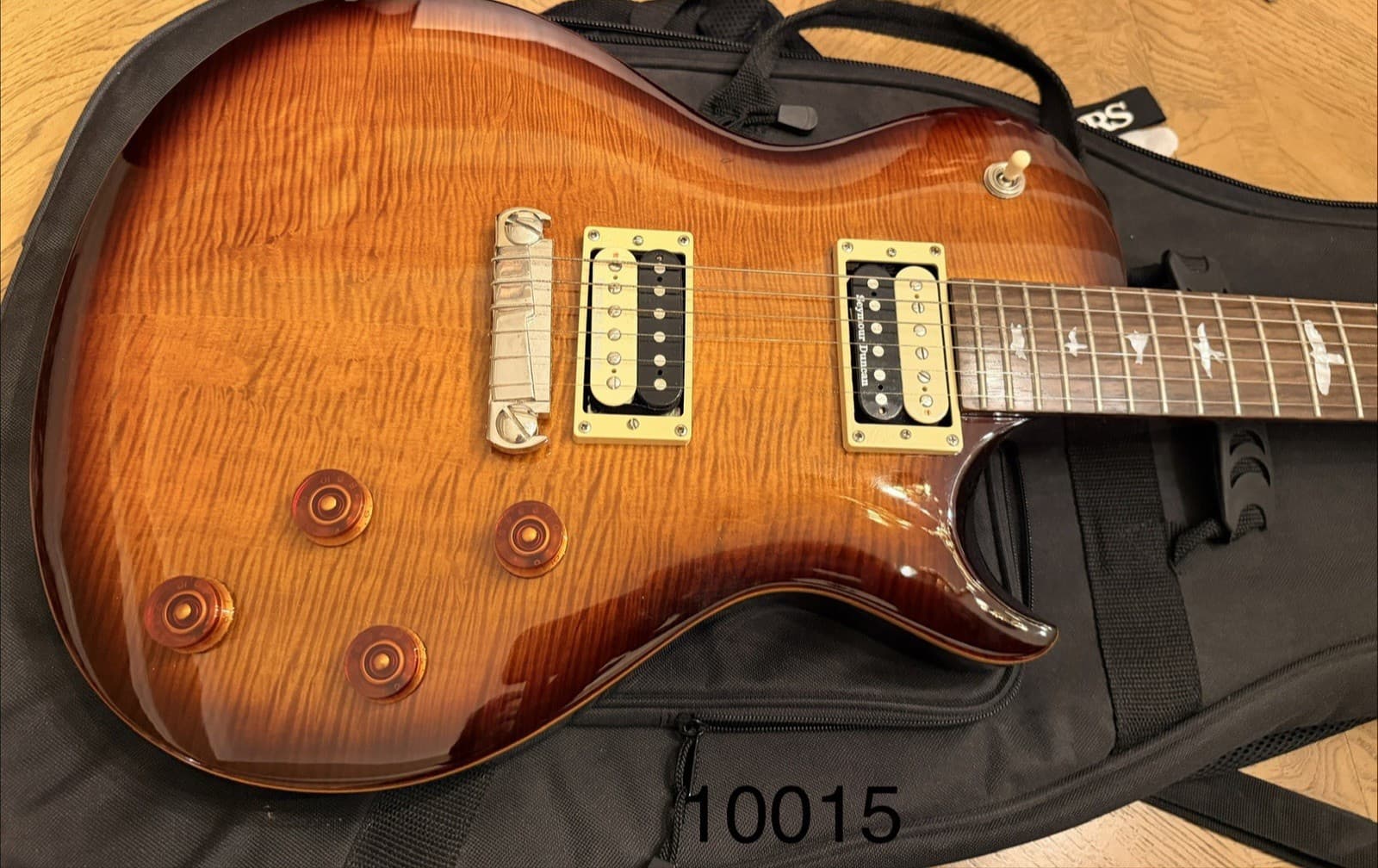 USED - 2013 PRS Guitars SE 245 Vintage - Sunburst, Seymour Duncan, Gig Bag