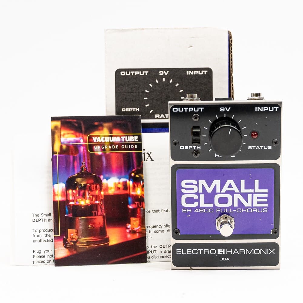 Electro-Harmonix Small Clone EH4600 Analog Chorus Guitar Pedal with Box