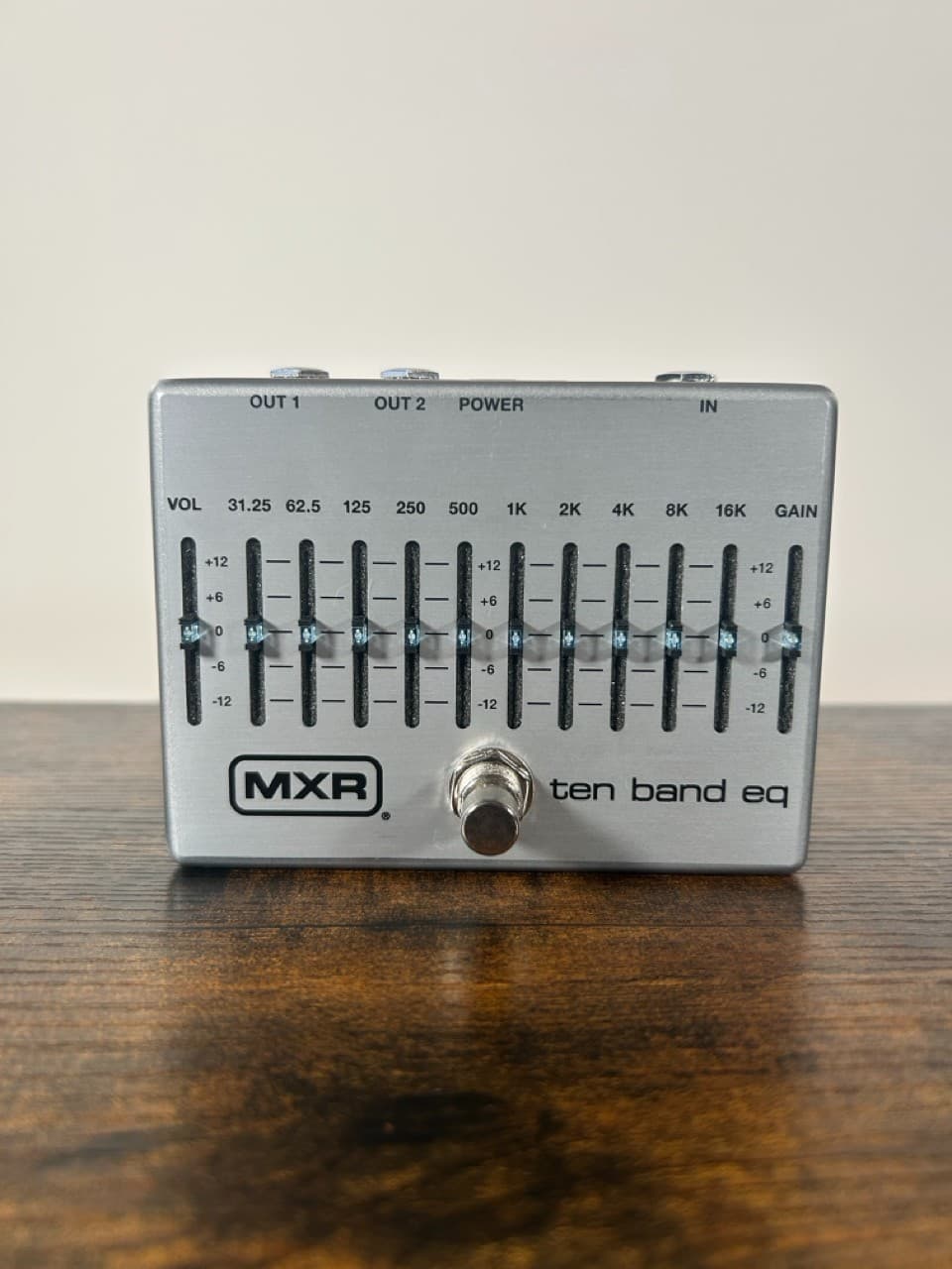 MXR M108S Ten Band EQ Guitar Effects Pedal - Open Box