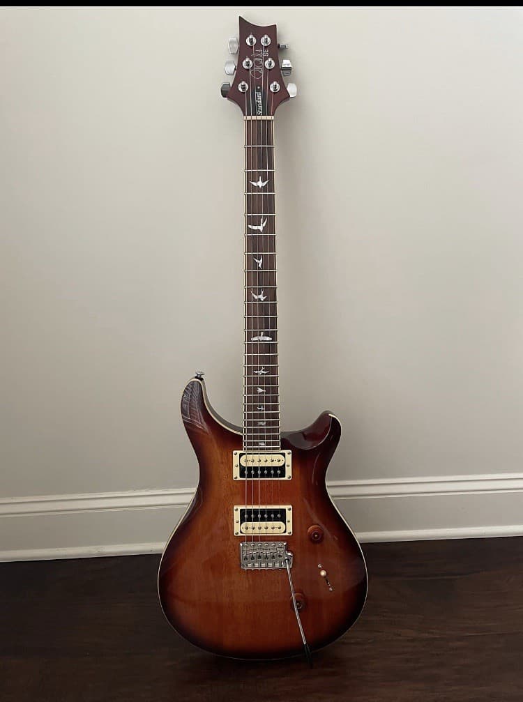PRS SE Standard 24 Electric Guitar Mahogany Body Maple/Rosewood Neck Dk Burst