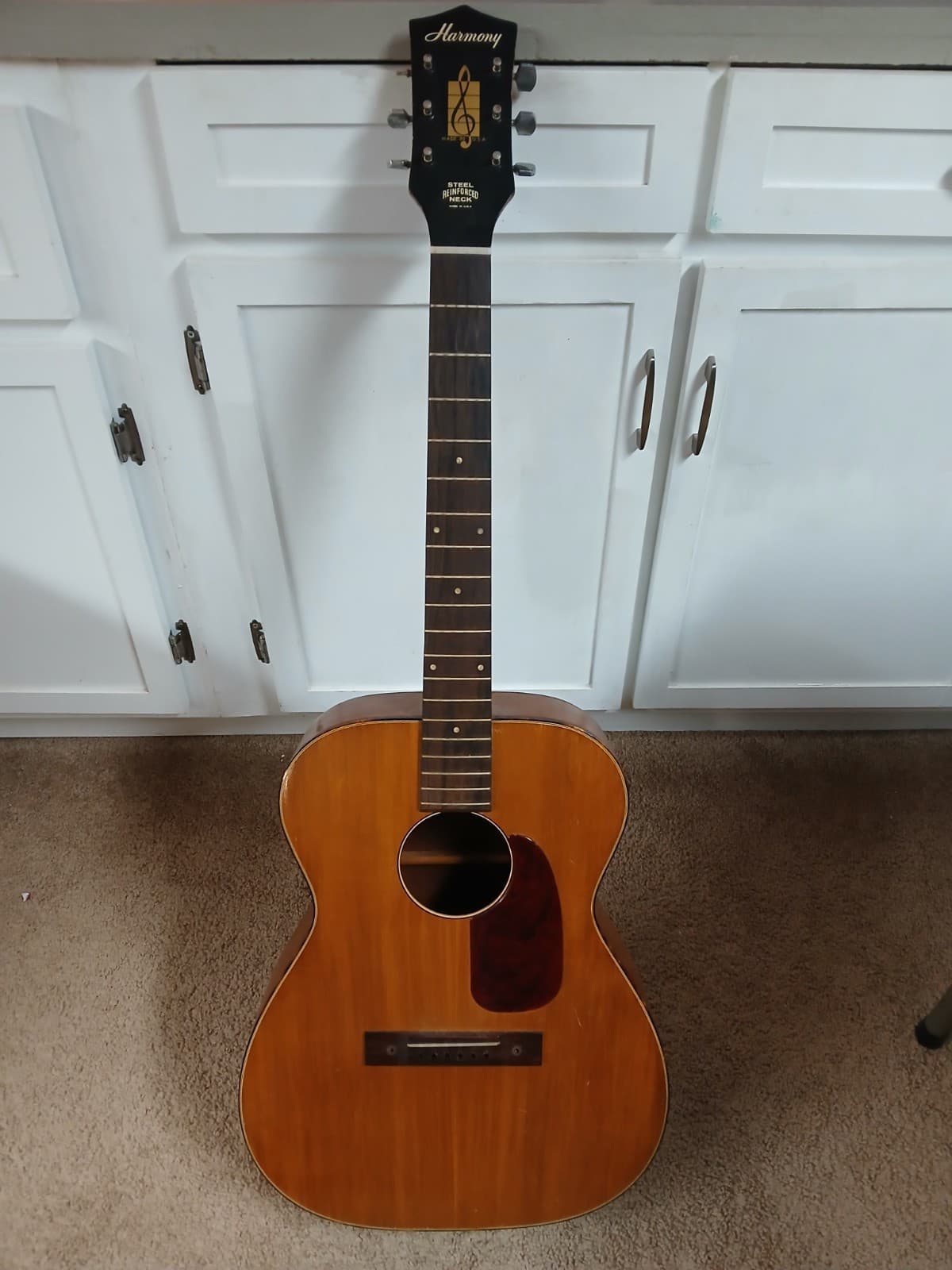 Vintage Harmony H162 Acoustic Guitar PROJECT – Solid Spruce/Mahogany – 1959–64