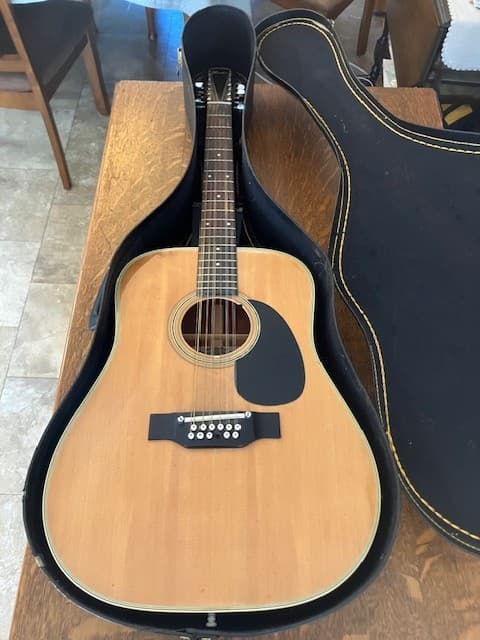 Fender Acoustic 12 String Guitar w/ Orig. Case.
