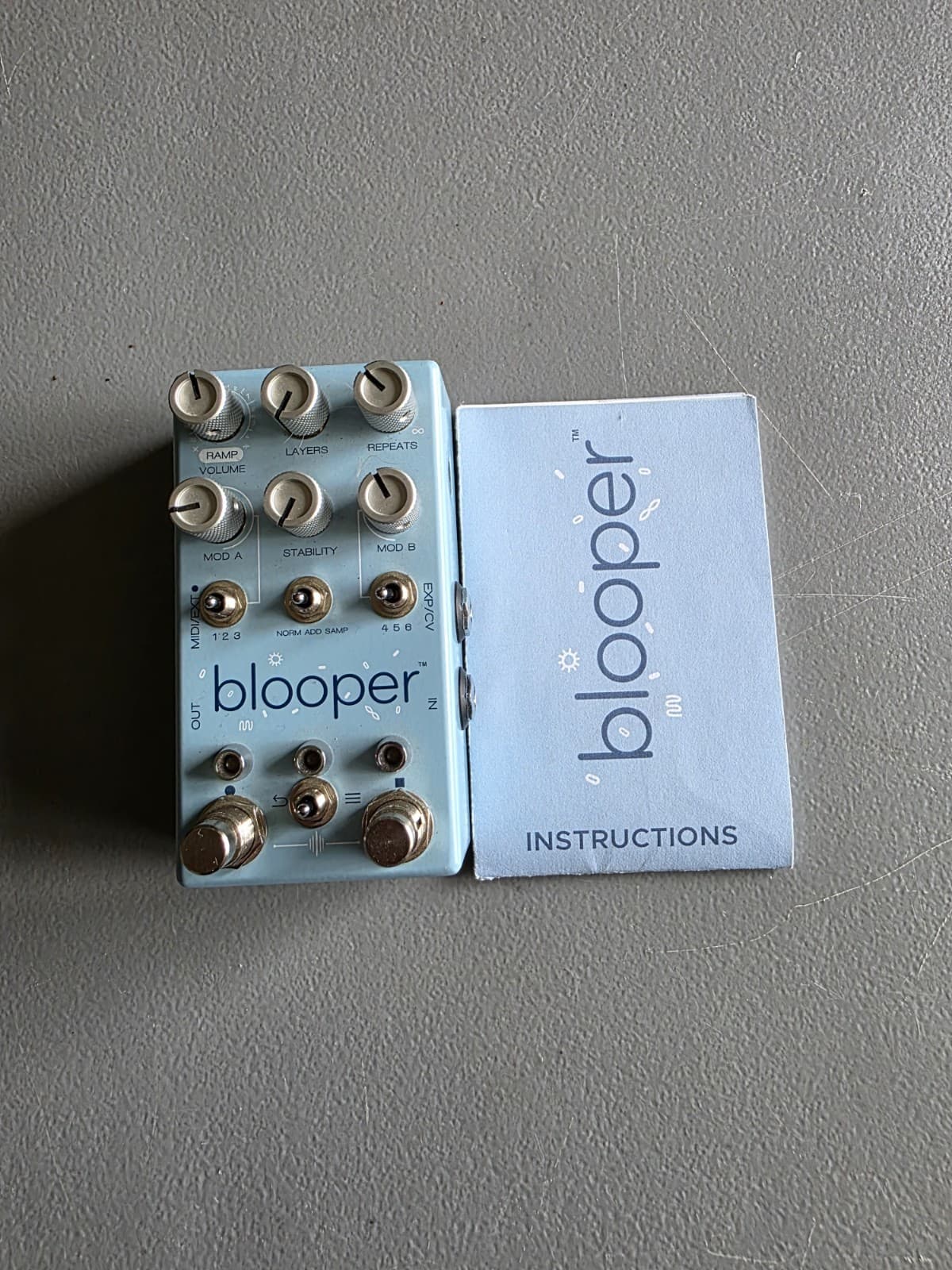 Chase Bliss Audio Blooper Guitar Bass Synth Looping Pedal