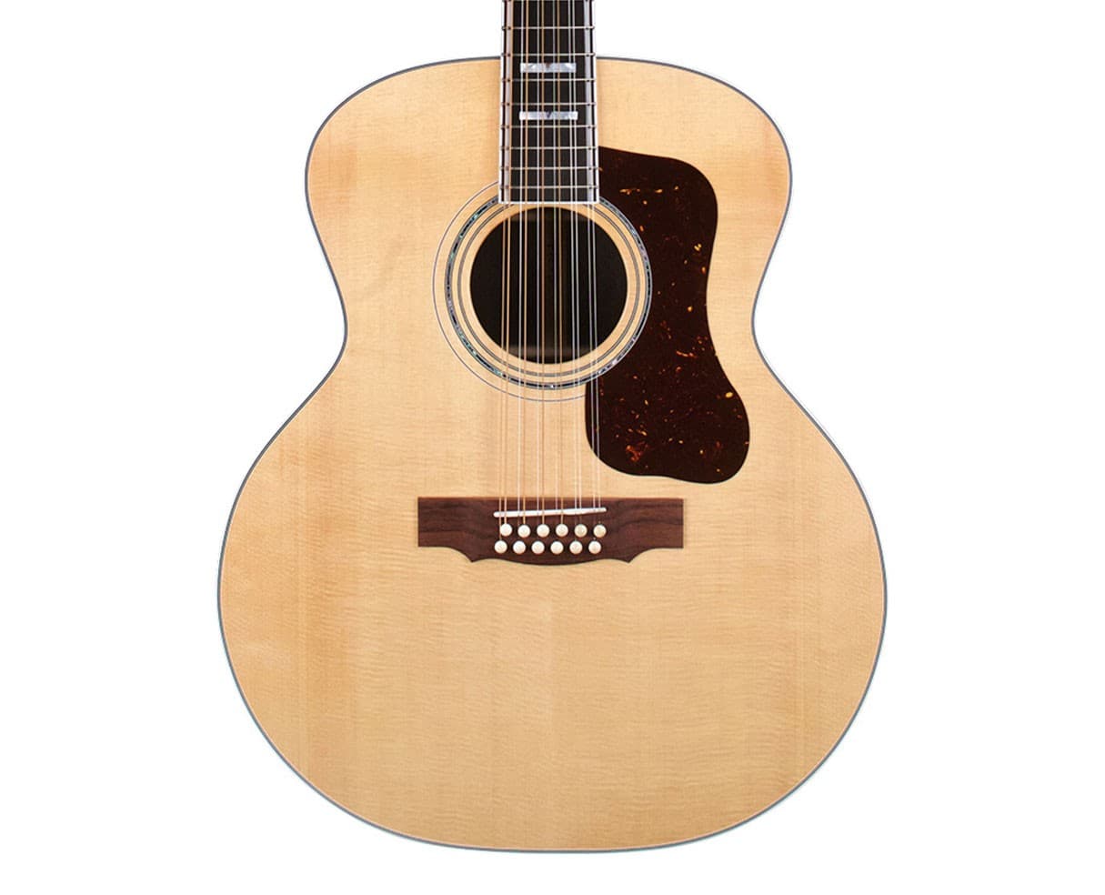 Guild USA F-512 12-String Jumbo Acoustic Guitar - Natural - Used