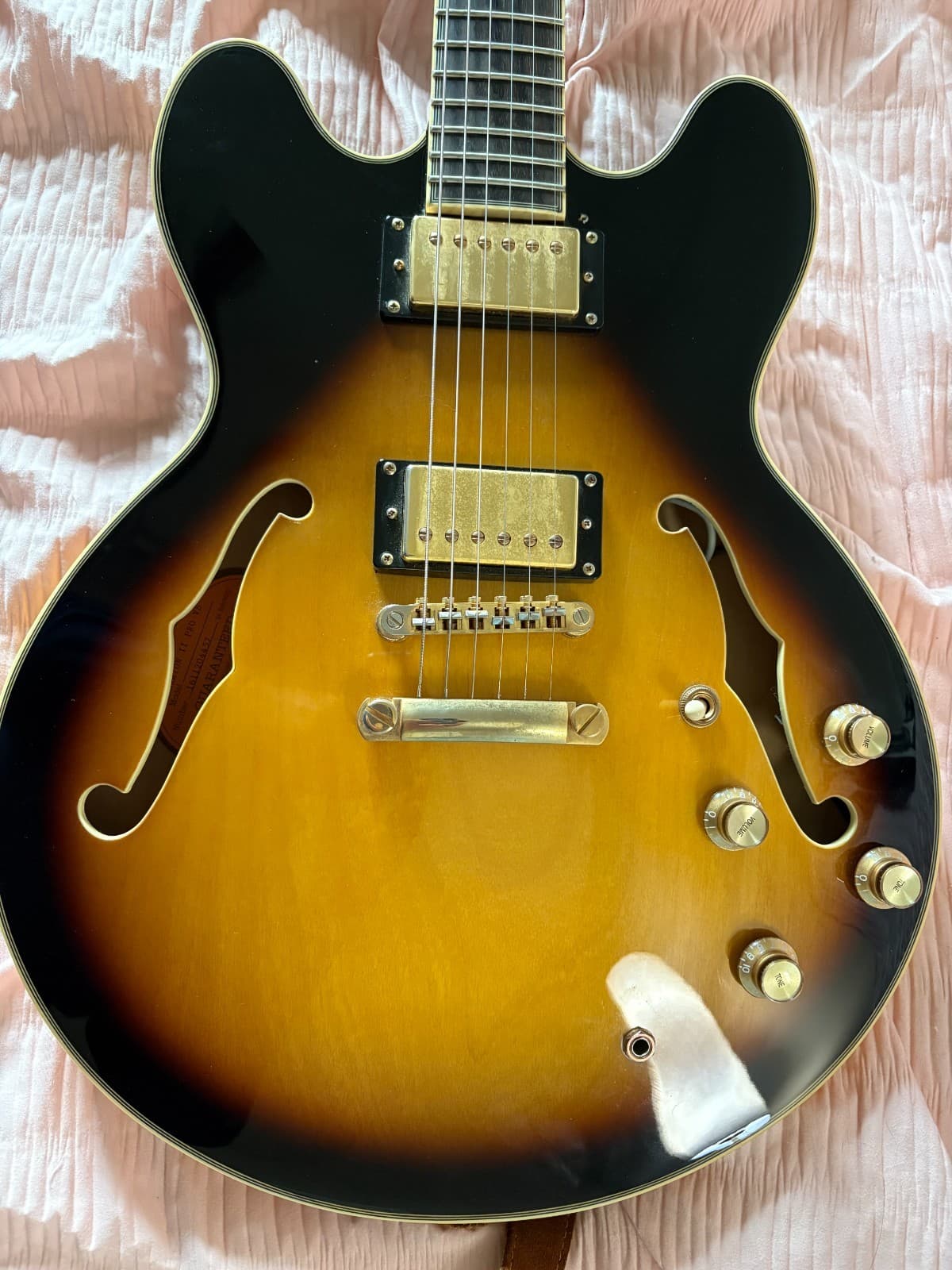 Epiphone Sheraton II PRO Semi Hollow Electric Guitar Vintage Sunburst