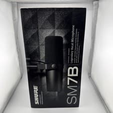Shure SM7B Cardioid Dynamic Broadcasting, Podcasting, & Vocal Microphone