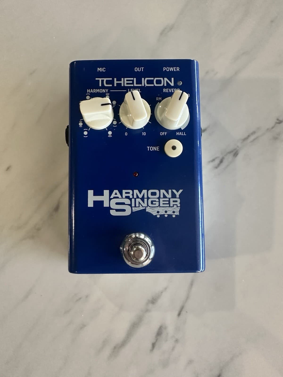 TC HELICON HARMONY SINGER GUITAR CONTROLLED VOCAL EFFECTS PEDAL(USED)