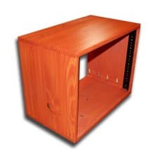 Nice-Racks Handmade Studio Rack, 8U, 12" depth, choose a stain