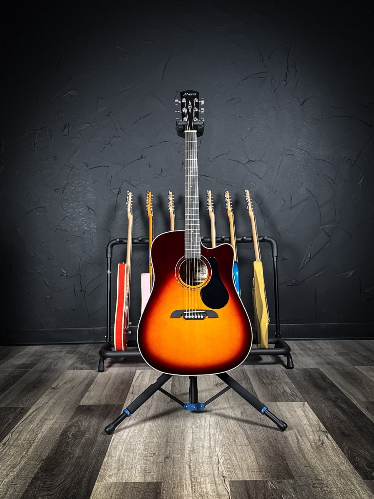 Alvarez Regent RD260CESB Dreadnought Acoustic/Electric Guitar - Sunburst