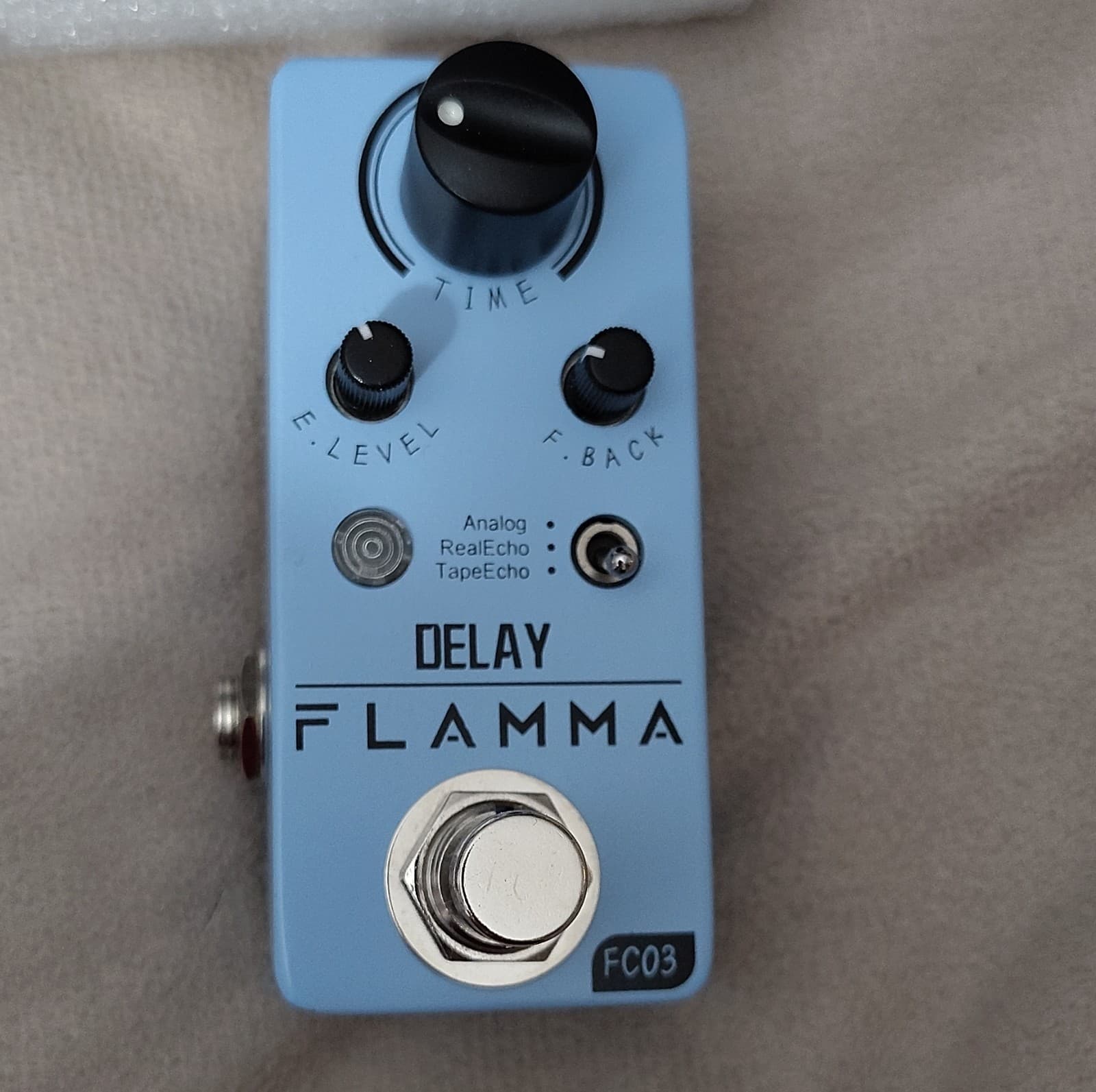 Flamma FC03 Analog Delay Tape Echo True Bypass Pedal for Electric Guitar