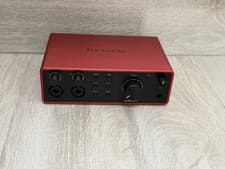 Focusrite Scarlett 4i4 4th Gen Studio Recording USB Audio Interface