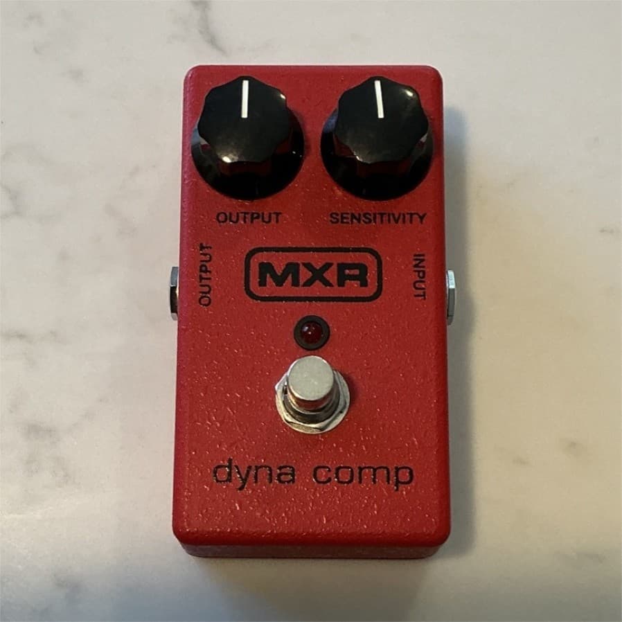 MXR Dyna Comp M102 Analog Compressor Sustainer Pedal for Electric Guitar