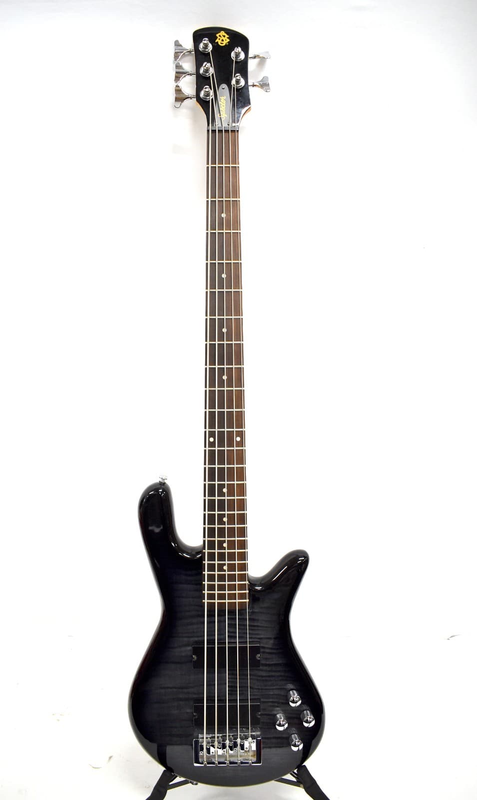 Spector Legend 5 Standard 5-String Electric Bass Guitar - Black Stain Gloss