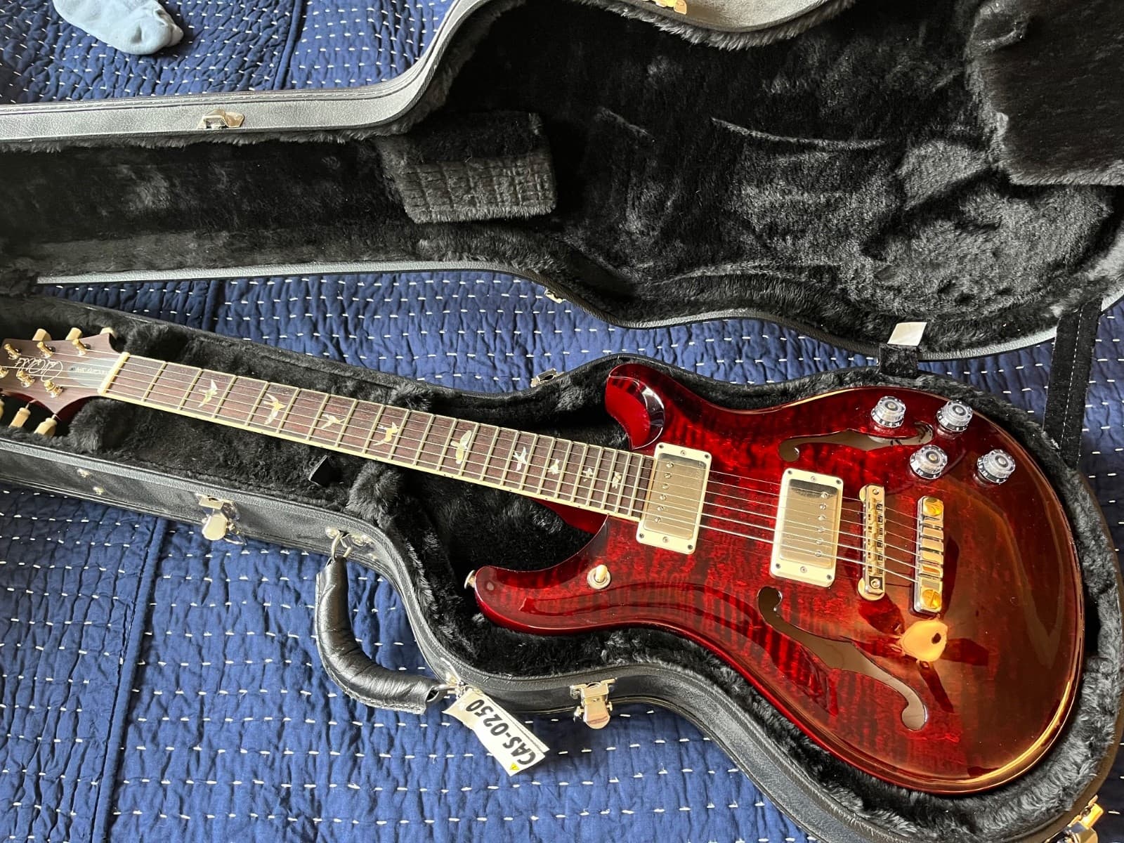 PRS McCarty 594 Hollowbody II 2023 - Fire Red Burst